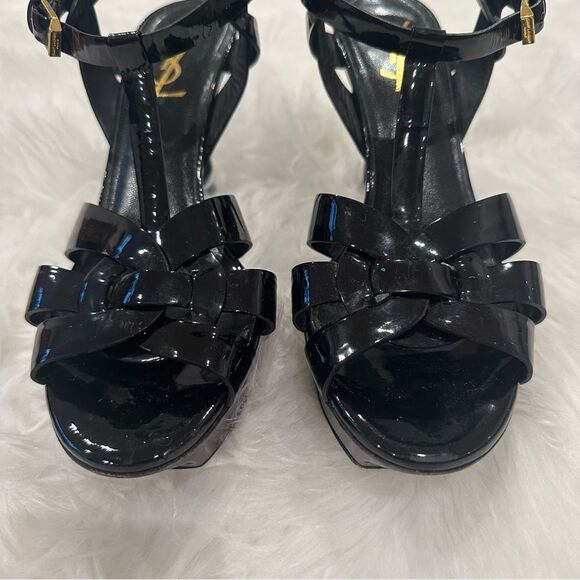 Saint Laurent Tribute Platform Sandals - Picture 9 of 16